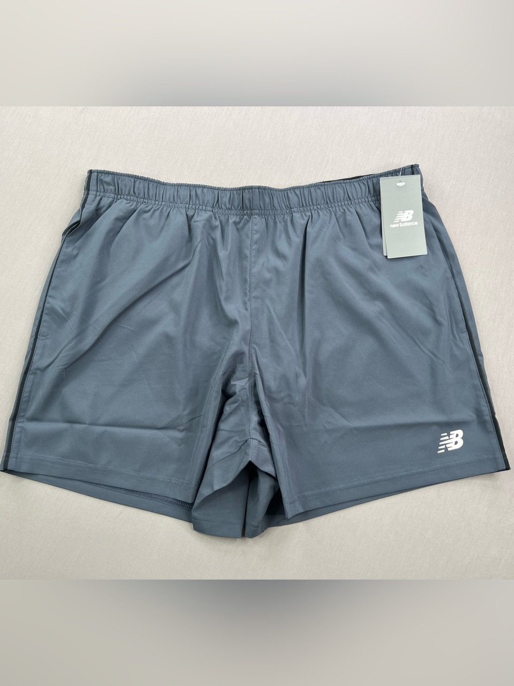 NEW BALANCE MENS CORE RUN 5” BRIEF LINED ATHLETIC SHORTS